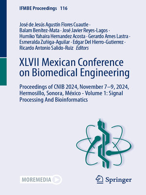 cover image of XLVII Mexican Conference on Biomedical Engineering